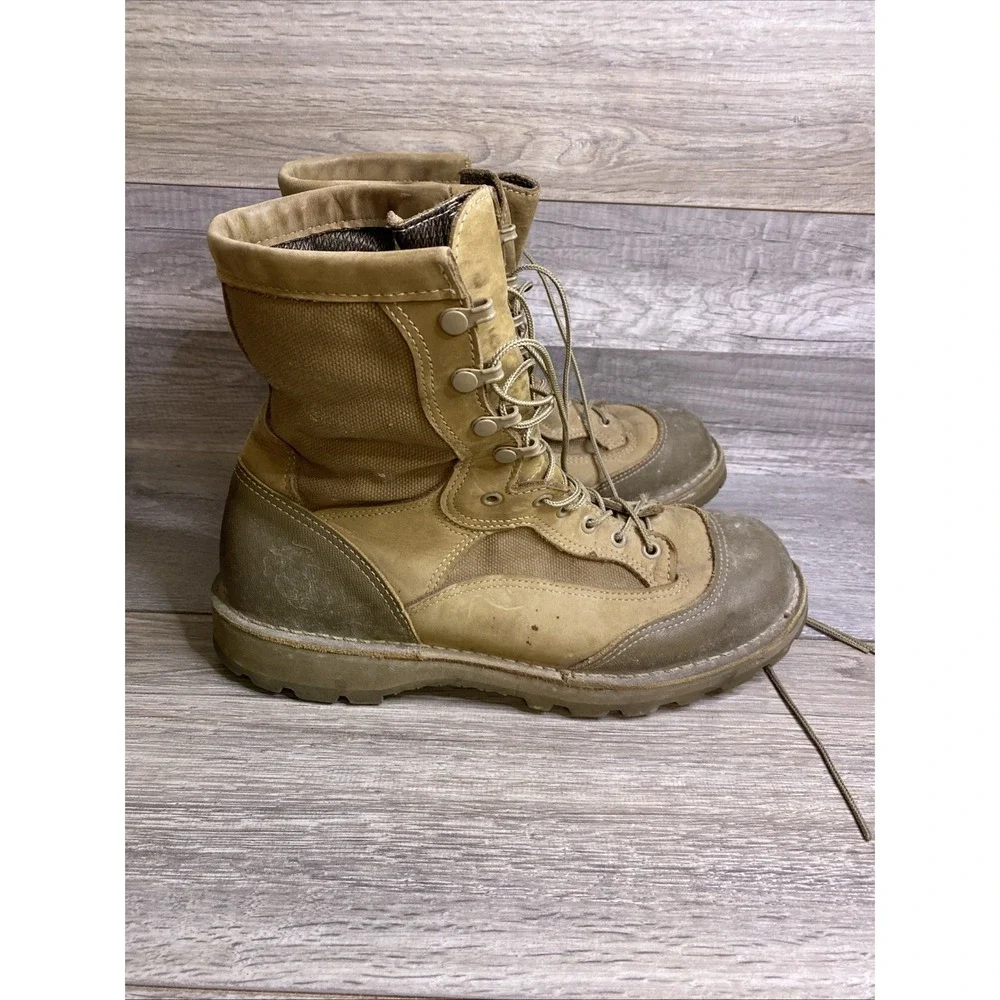 Danner USMC RAT TEMPERATE (TW) Military Boots Tan 15660X Size 10.5 W